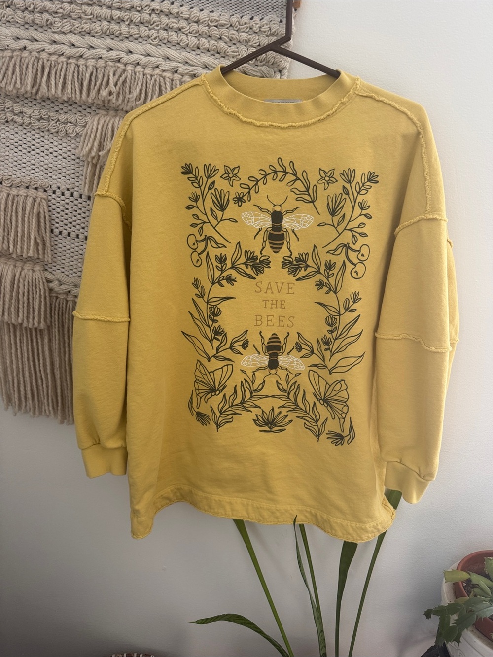 Free People x Ragabond Save The Bees Pullover